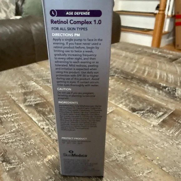 SkinMedica Retinol Complex 1.0 in Gray Packaging